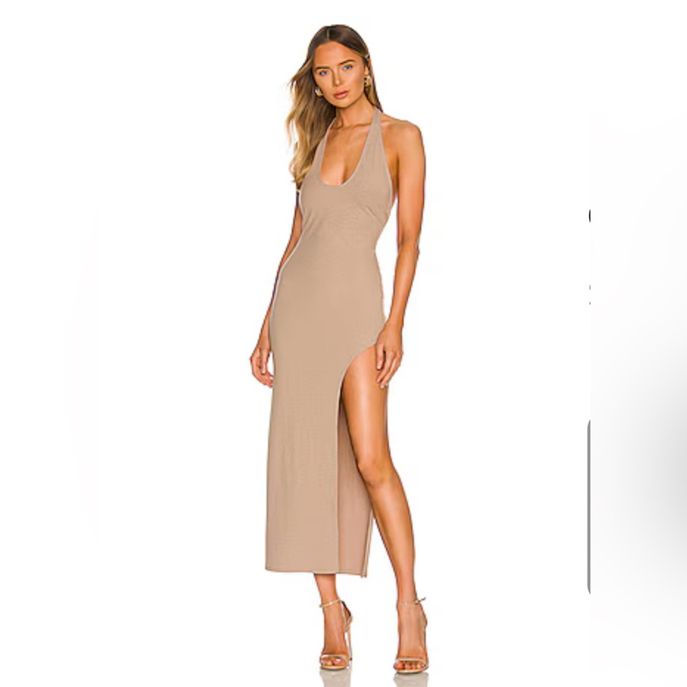 h:ours fejka midi dress